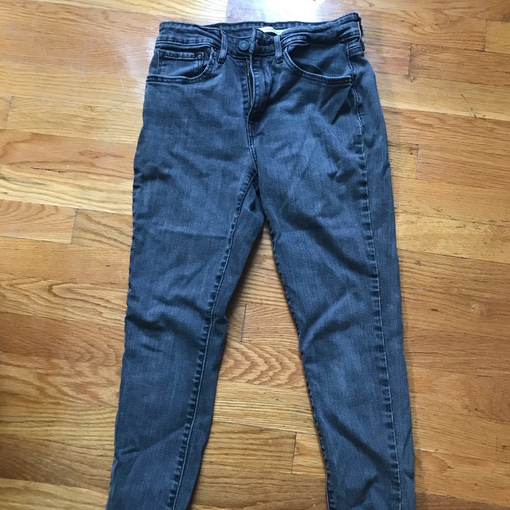 Levi’s Grey 721 High rise skinny